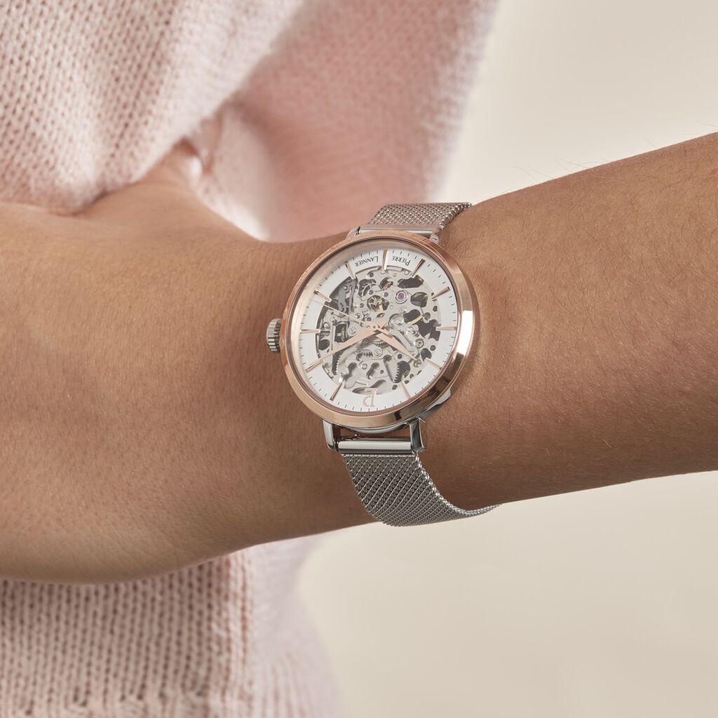 Montre Pierre Lannier Automatic Argent
