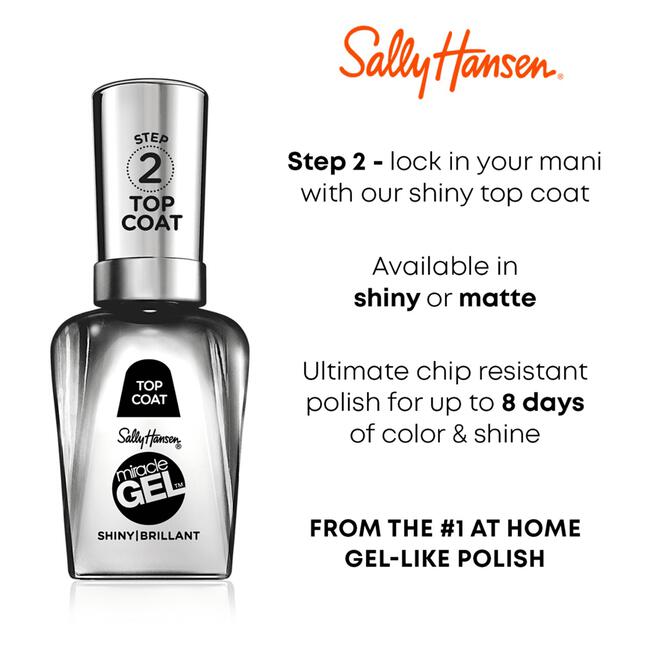 Sally Hansen Miracle Gel Nagellak 105 Crystal Top Coat
