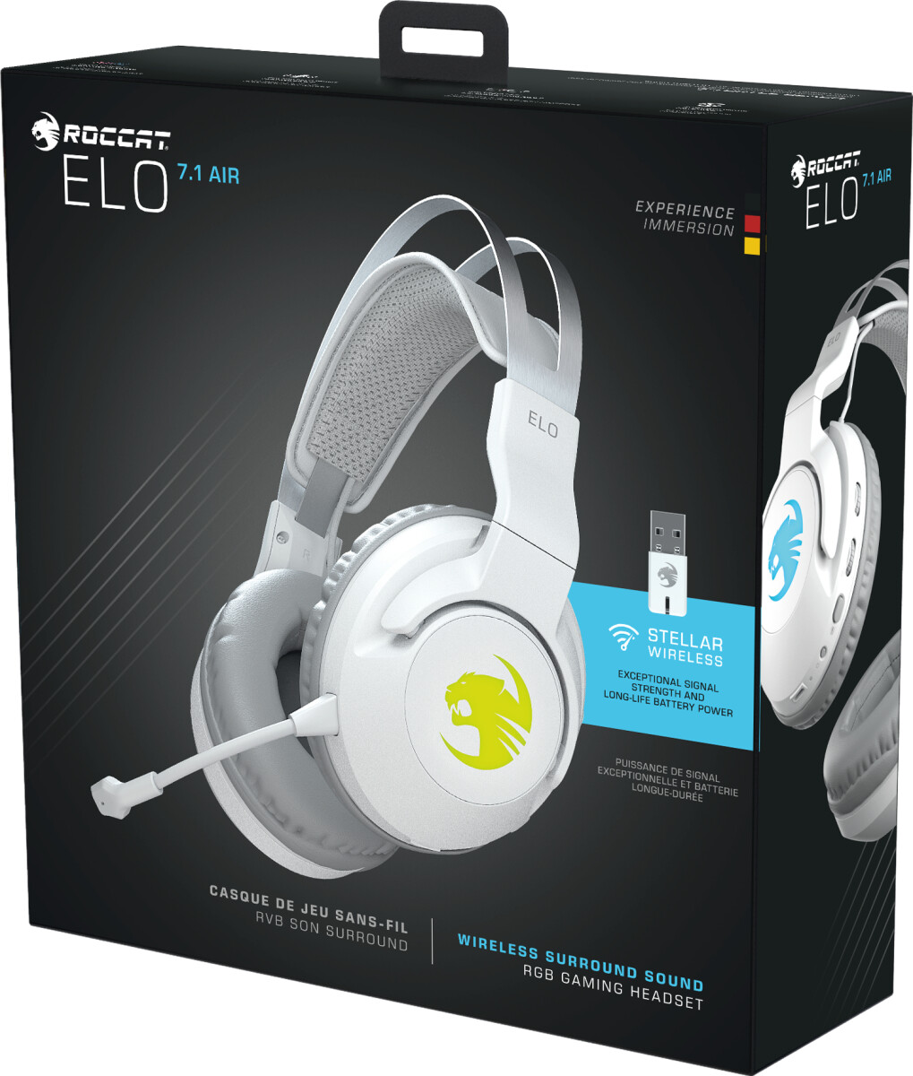 Roccat - Elo 7.1 Air Gaming Headset - Hvid