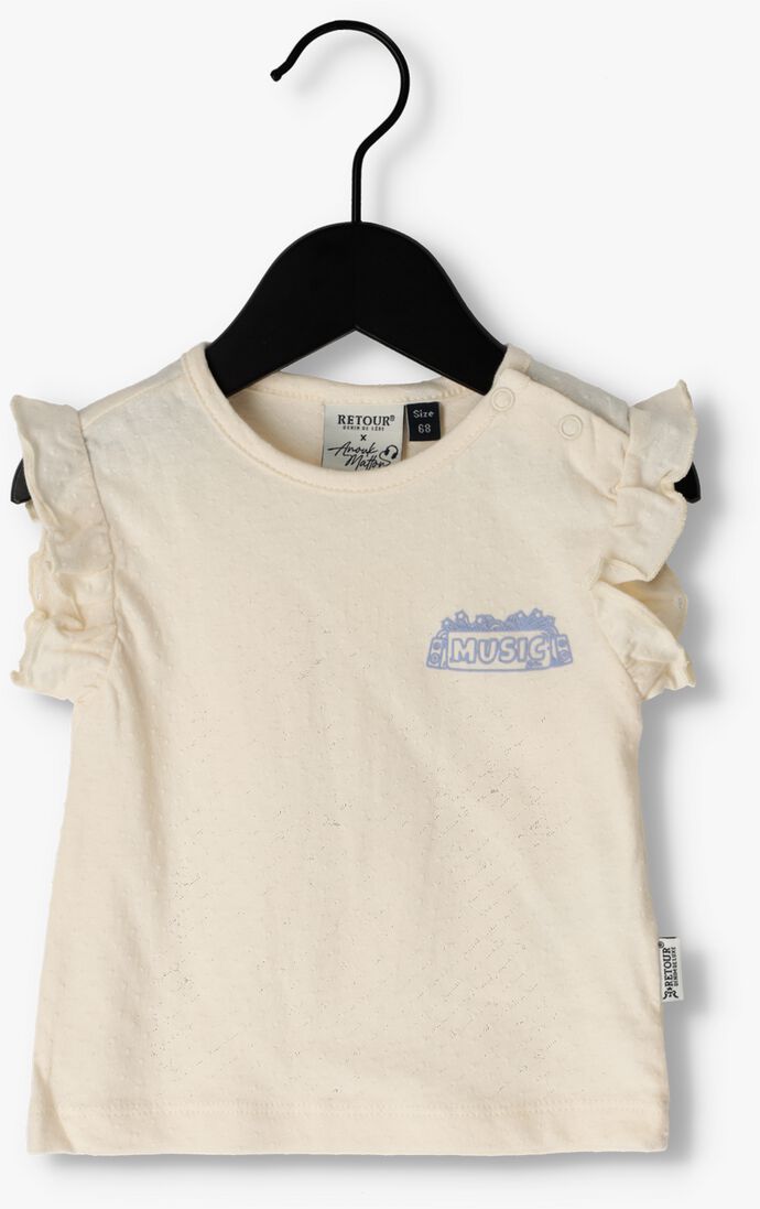 RETOUR beige retour t-shirt juana