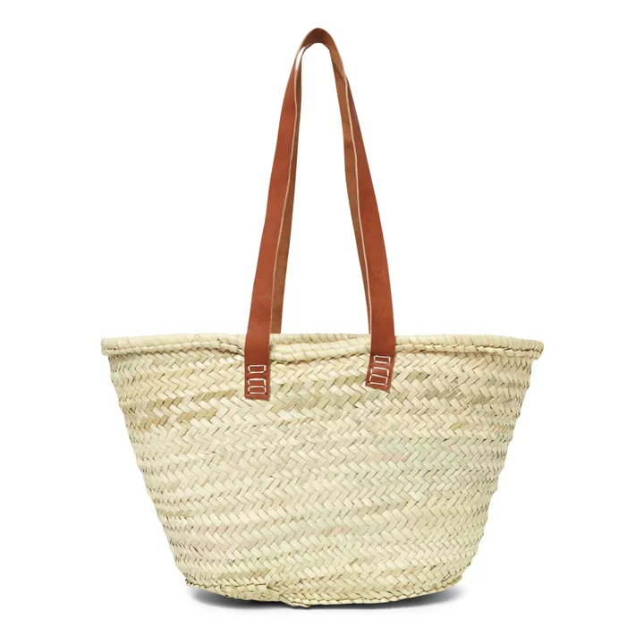 Cosydar Panier avec anse en cuir