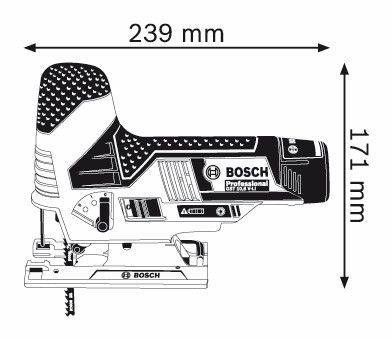 Bosch GST 12V-70 Accu decoupeerzaagmachine (in L-Boxx) - 06015A1002