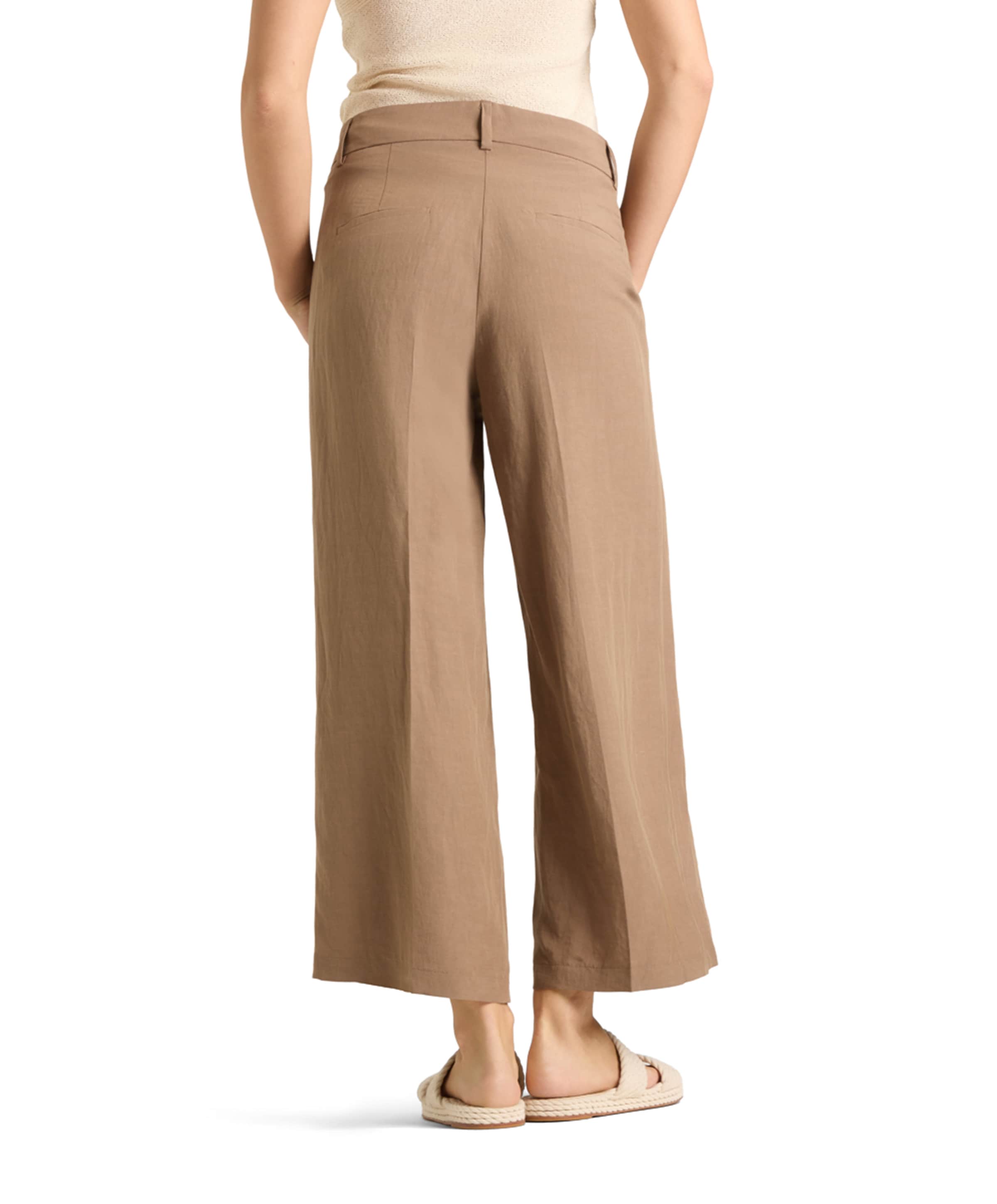 Cambio Anais cropped dames broek bruin