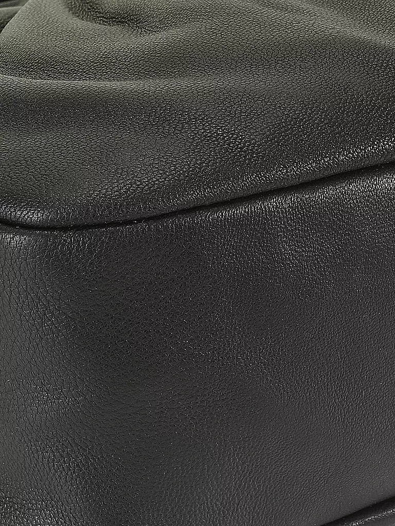LES VISIONNAIRES Ledertasche - Umhängetasche CAMILLE SILKY schwarz