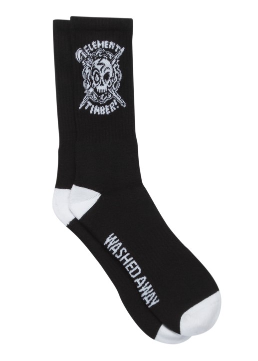 Element Timber Socks Flint Black