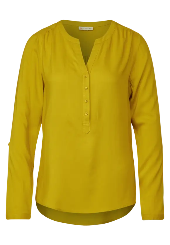 Bluse im Tunikastyle - pineapple yellow