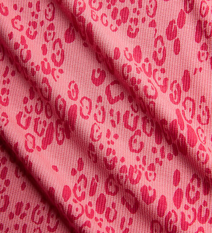 Mini Rodini Kleid - Pink m. Leopardprint