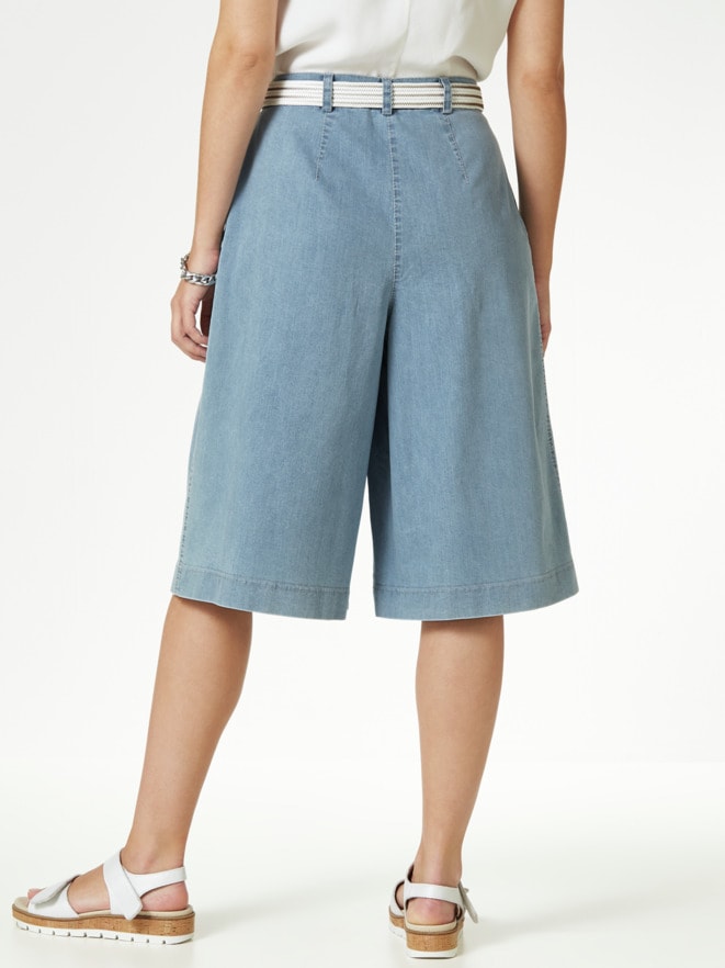 Denim-Hosenrock