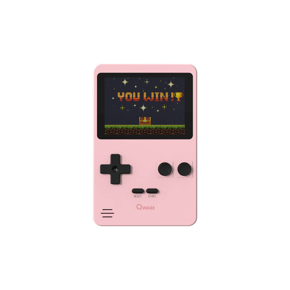 Qware Retro Gamer - roze