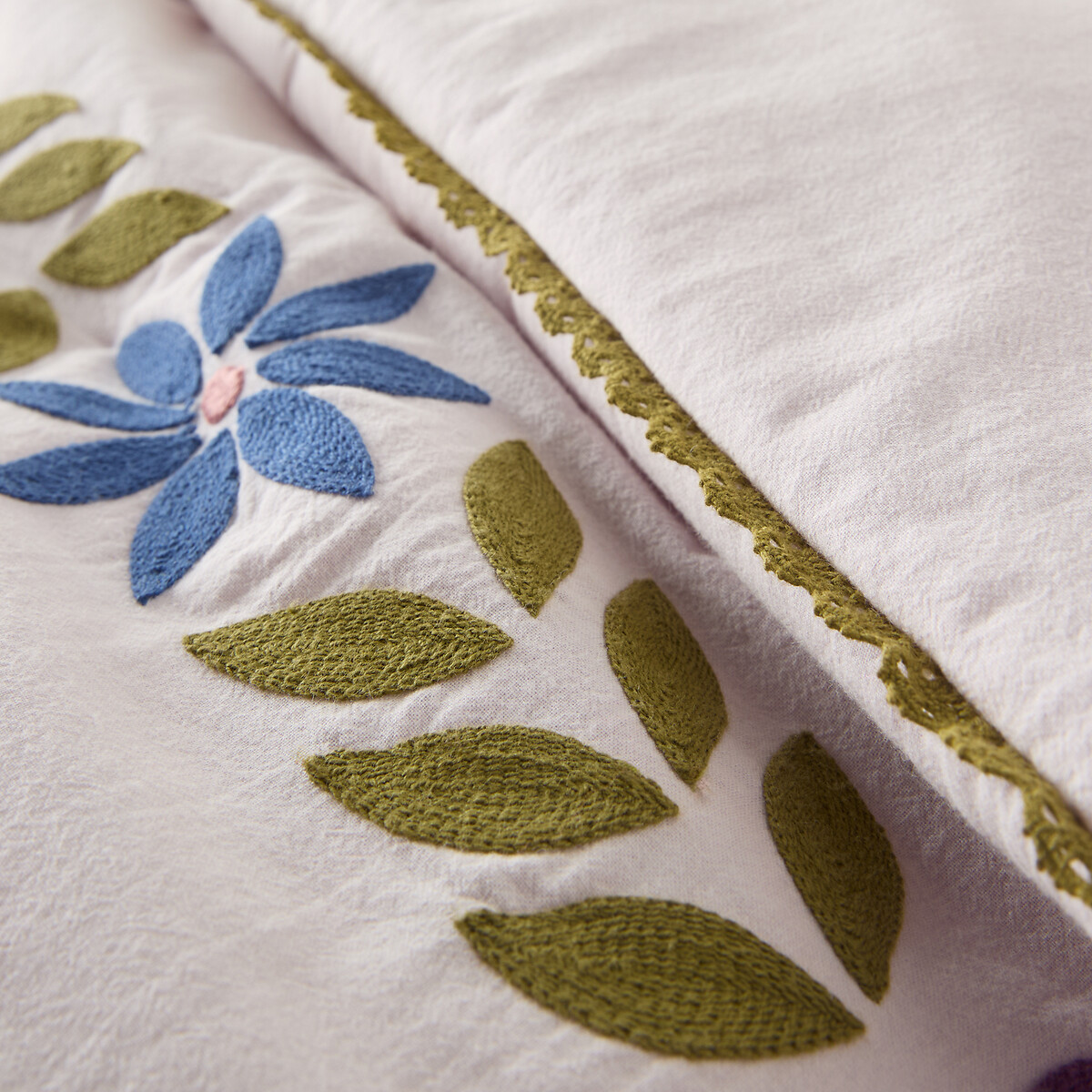 LA REDOUTE INTERIEURS<br>Edredom infantil acolchoado com estampa floral, Papilio