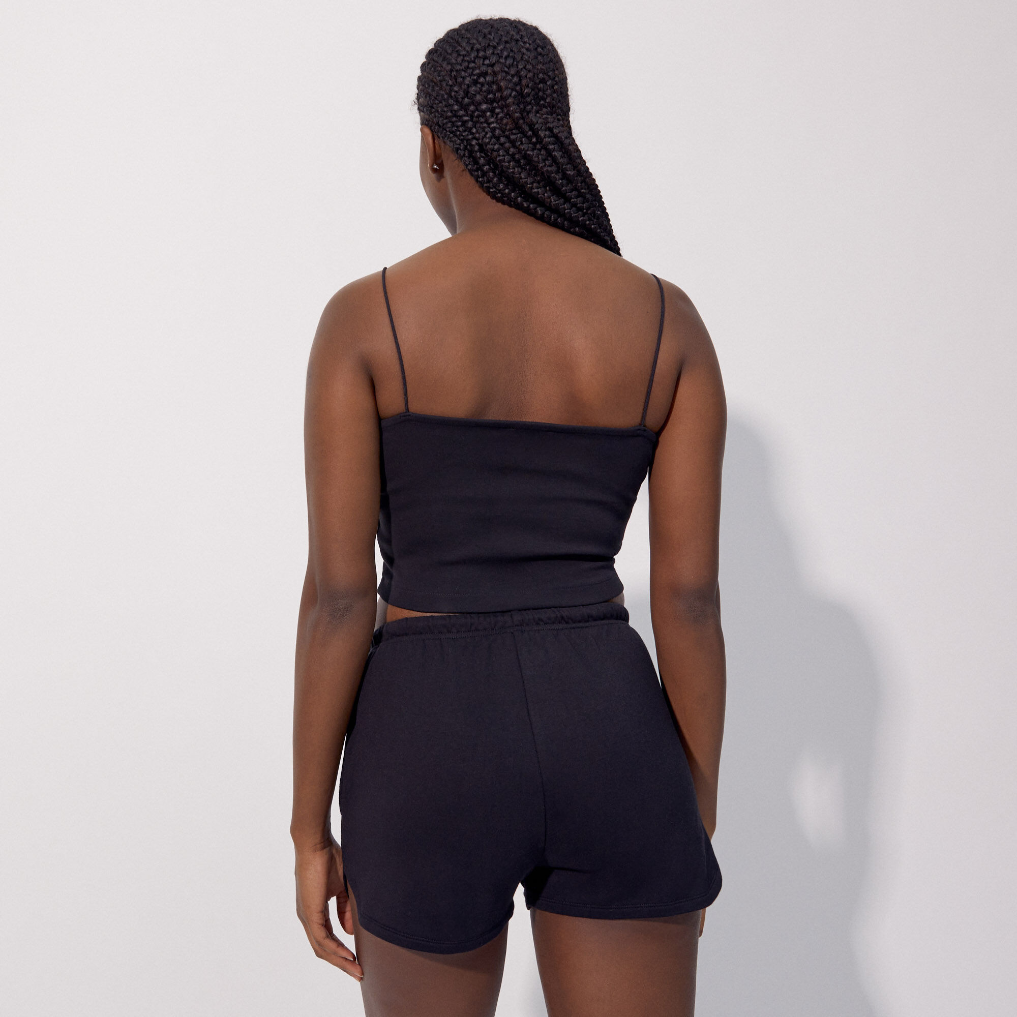 Short de pyjama en molleton
