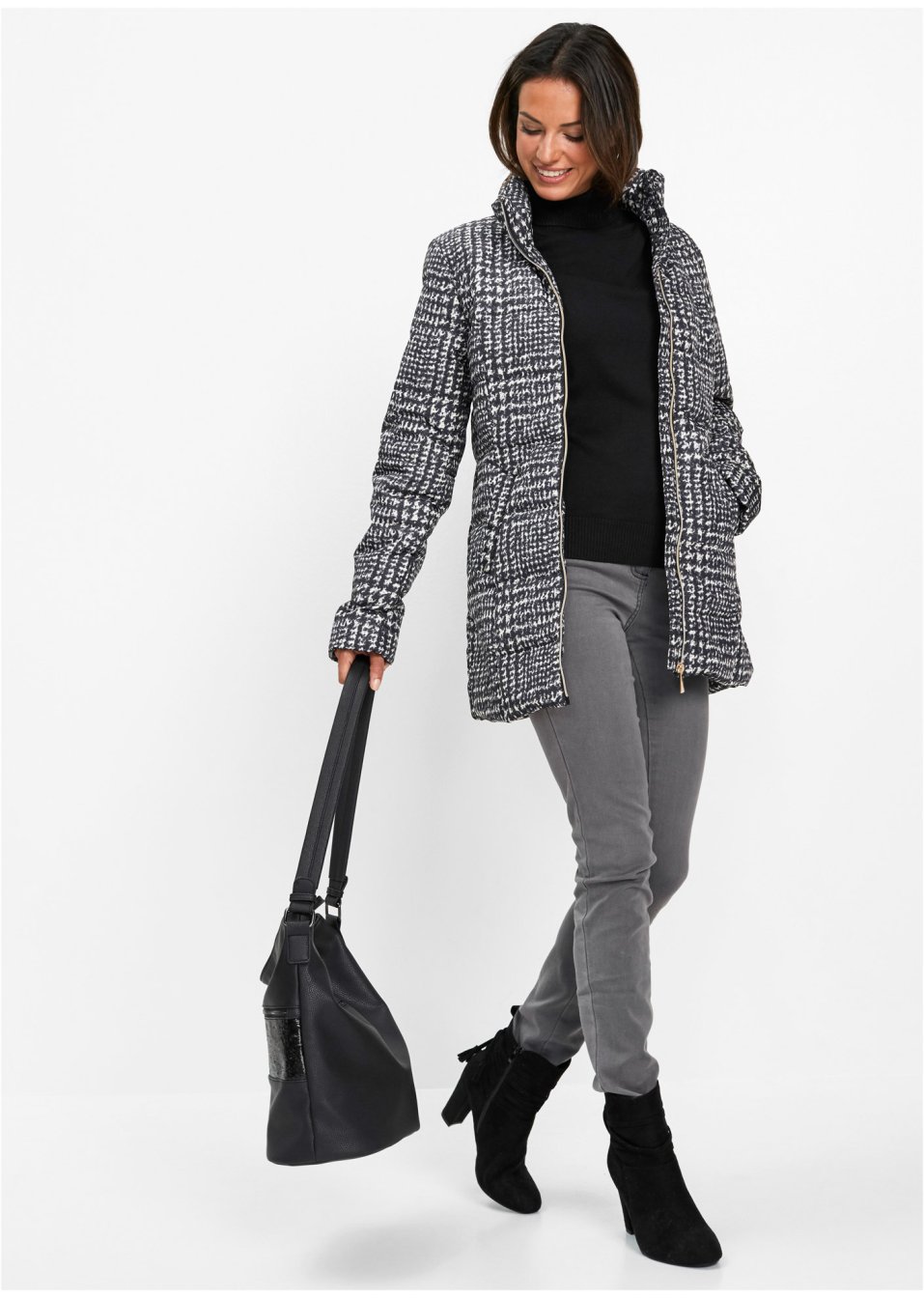 Veste matelassée longue