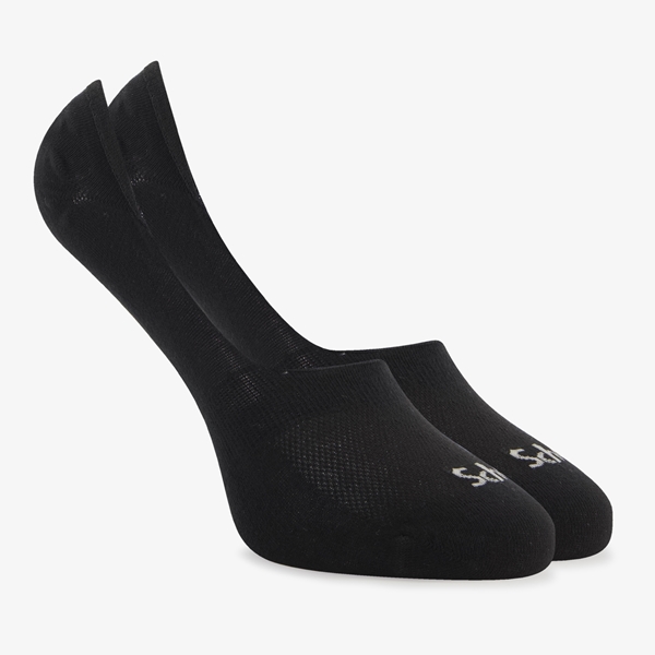 Scholl 1 paar invisible dames sneakersokken zwart