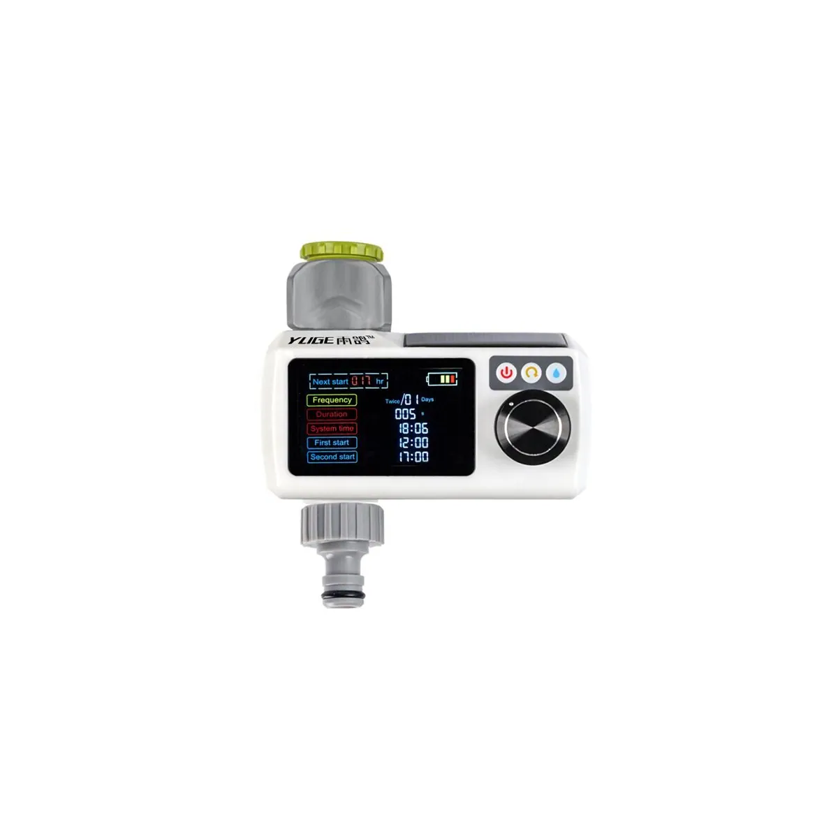 Solcelledrevet vannetimer