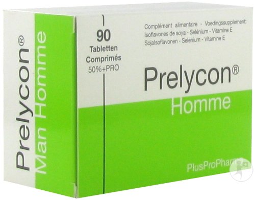 PlusProPharma Prelycon Homme Complément Alimentaire 90 Comprimés