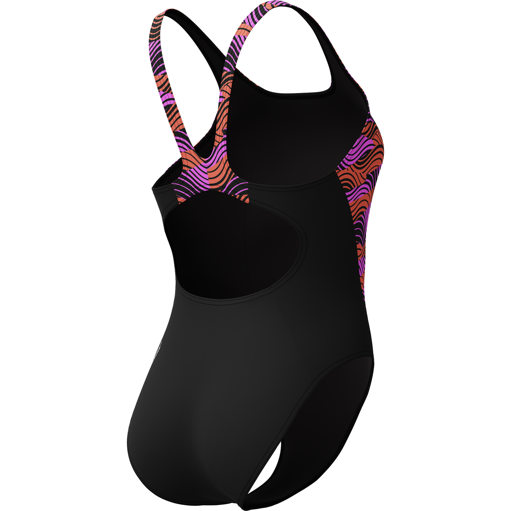 Speedo HyperBoom Splice Muscleback Badeanzug Damen neon violet