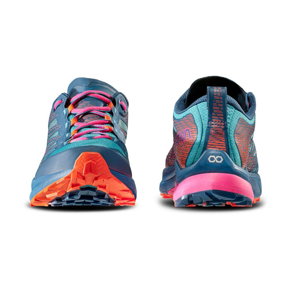 La Sportiva JACKAL II - Chaussures trail Femme storm blue/lagoon