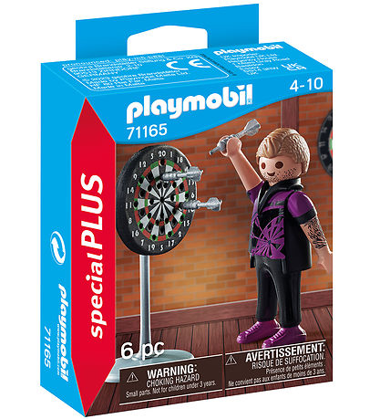 Playmobil SpecialPlus - Dartspiller - 71165 - 6 Teile