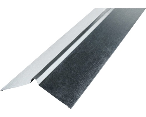 PRECIT rechte nok voor trapeziumplaat, verzinkt, 1000 x 95 x 95 mm