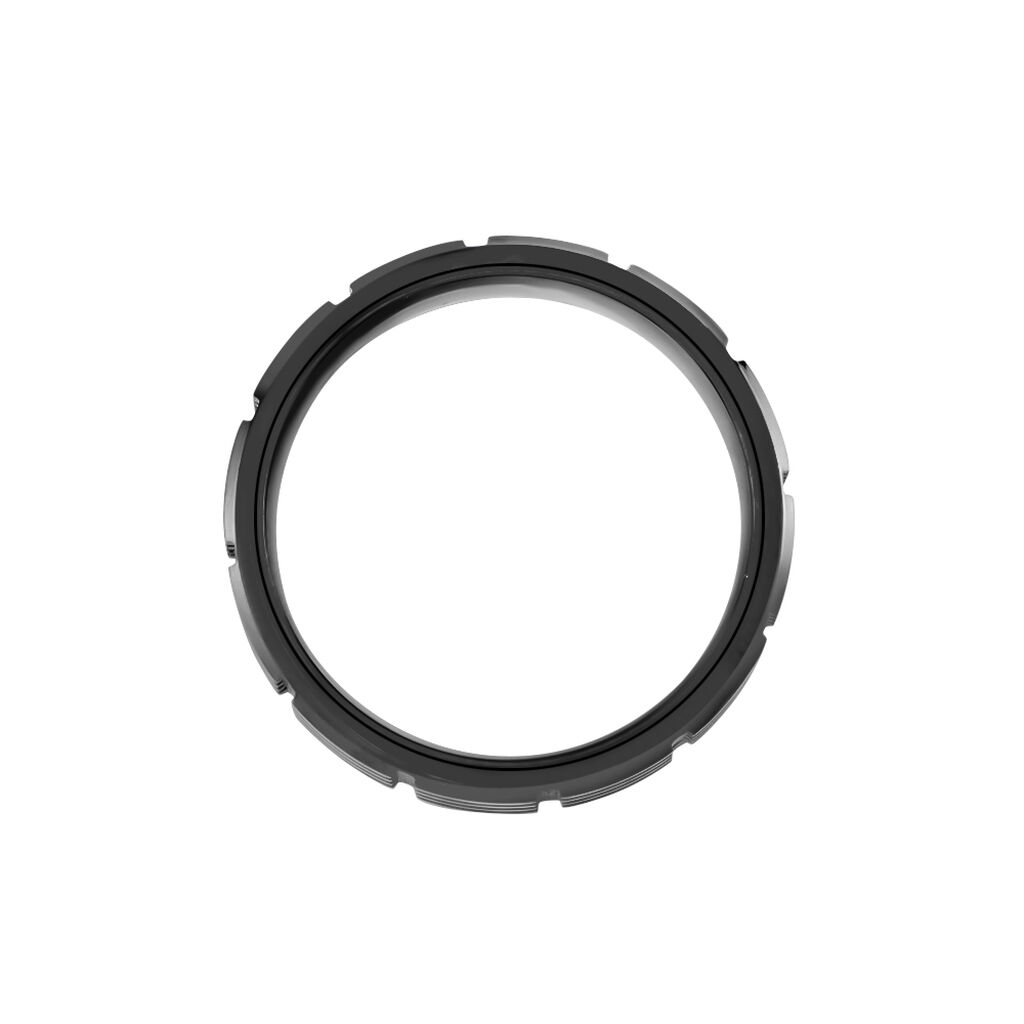 Bague Fabio Acier Noir