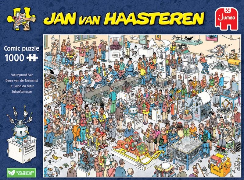 Jan Van Haasteren - Futureproof Fair - Puzzel - Multikleur - 1000 Stukjes