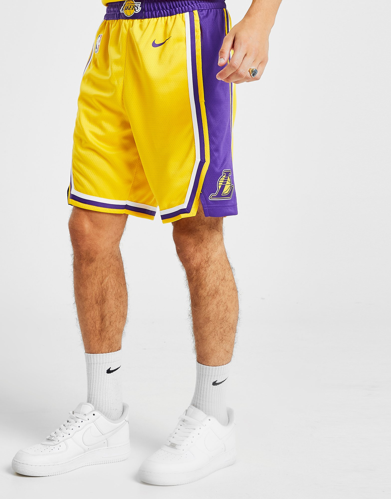 Nike Short NBA Los Angeles Lakers Swingman Homme