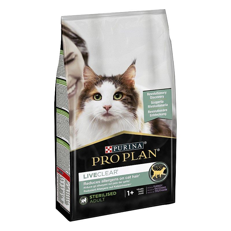 Purina Pro Plan LiveClear Sterilised Adult Allergeen-reducerend Kattenvoer | Kalkoen - 7 kg | 12832.2