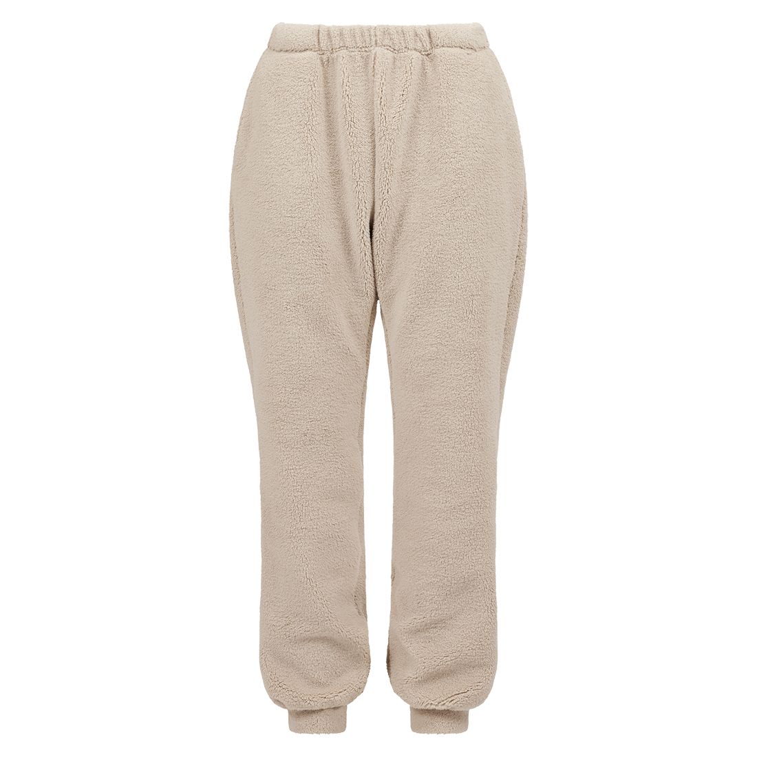 Ensfarget fleece underdel