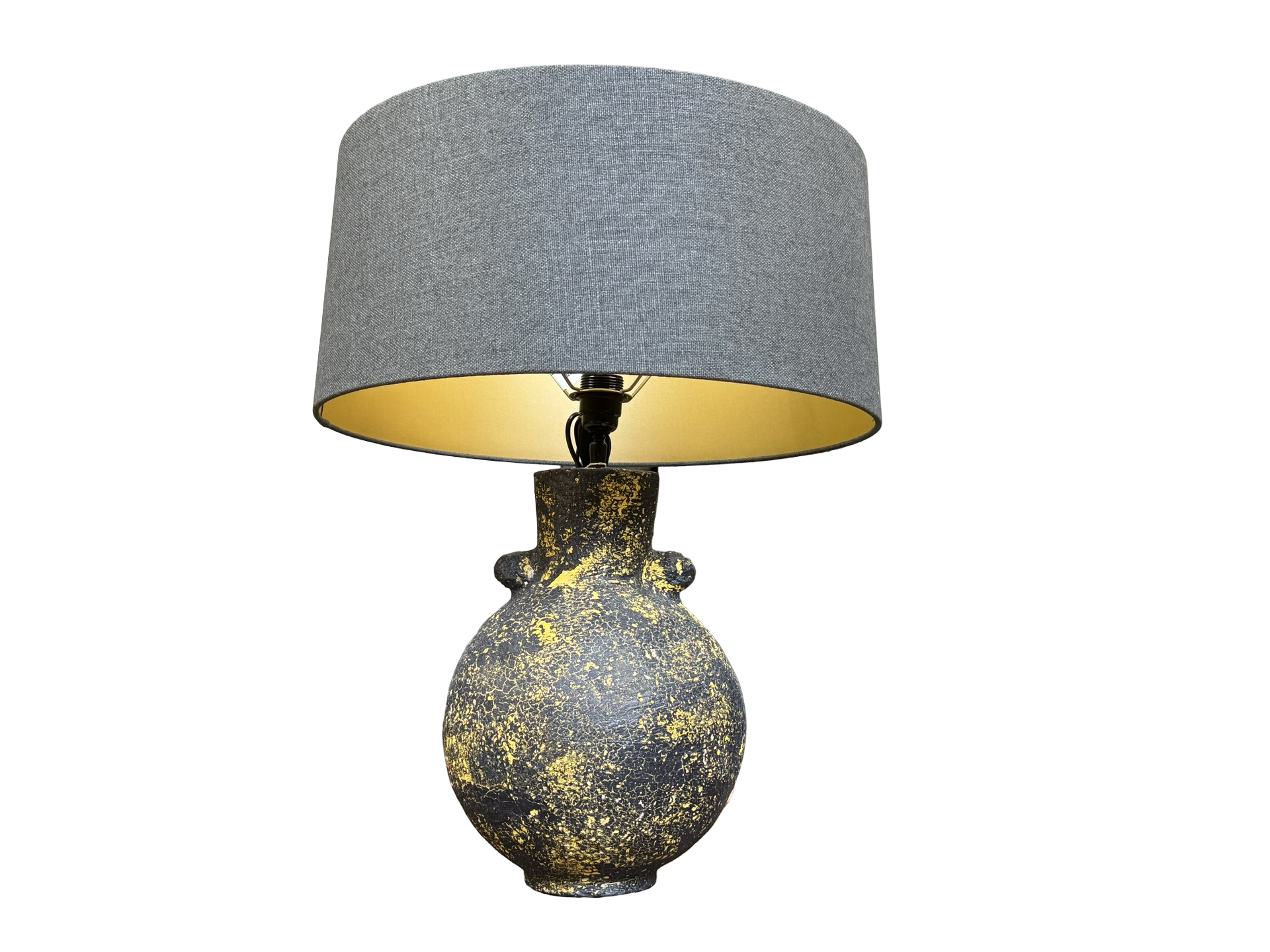 Papier-mache lampvoet uniek