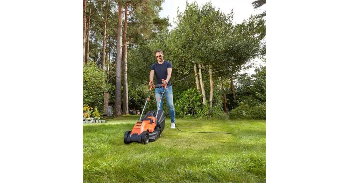BLACK+DECKERGrasmaaier BEMW451BH   (Oranje/zwart)