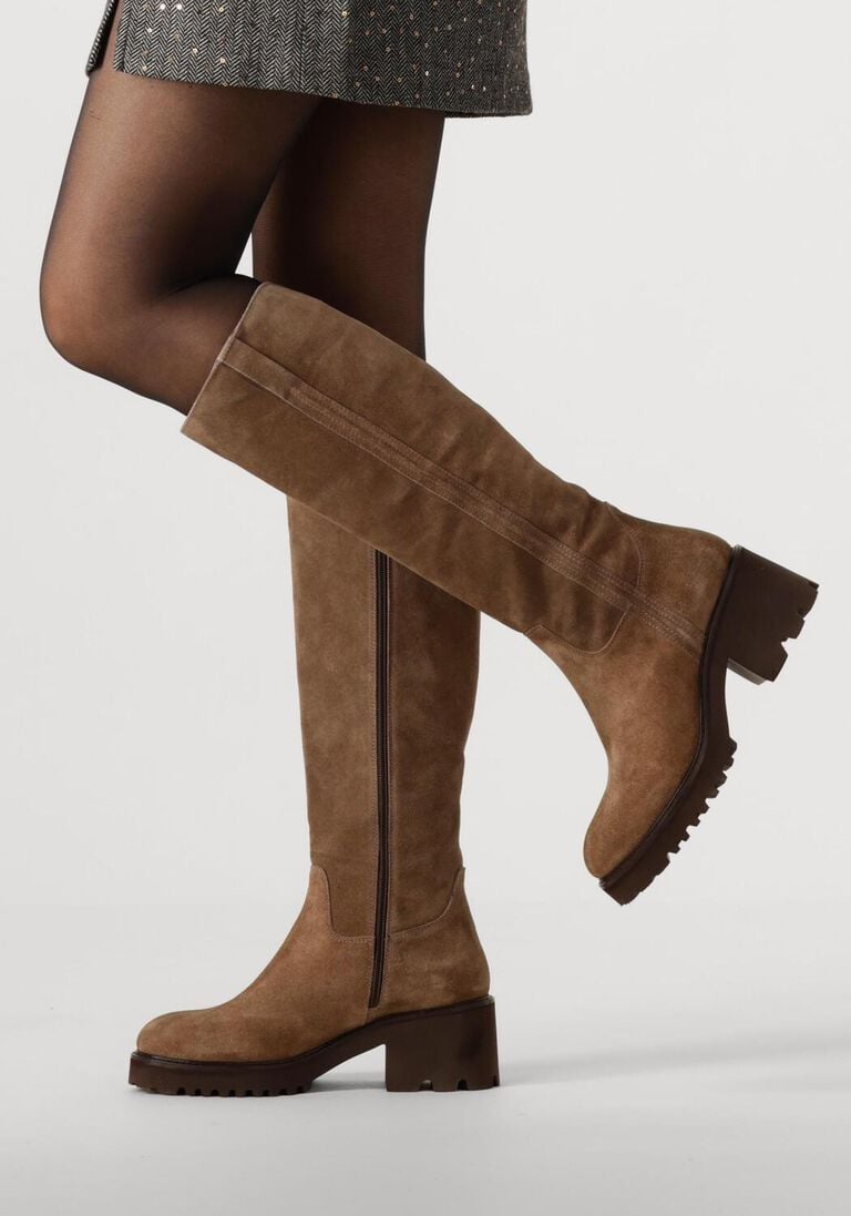 taupe blasz hoge laarzen evs-5014