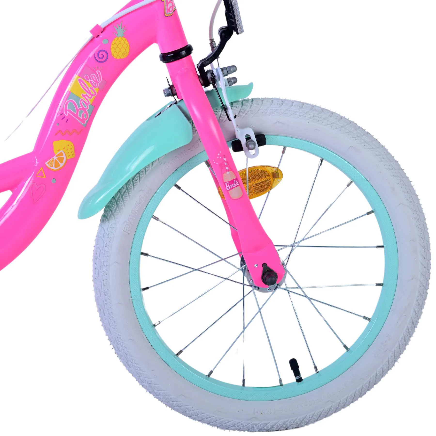 Kinderfahrrad Barbie für Mädchen Fahrrad in Rosa 16 Zoll Kinderrad