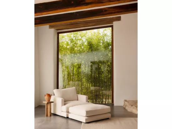 Bouffée blanche 97x80cm - LAIA - DECOWOOD