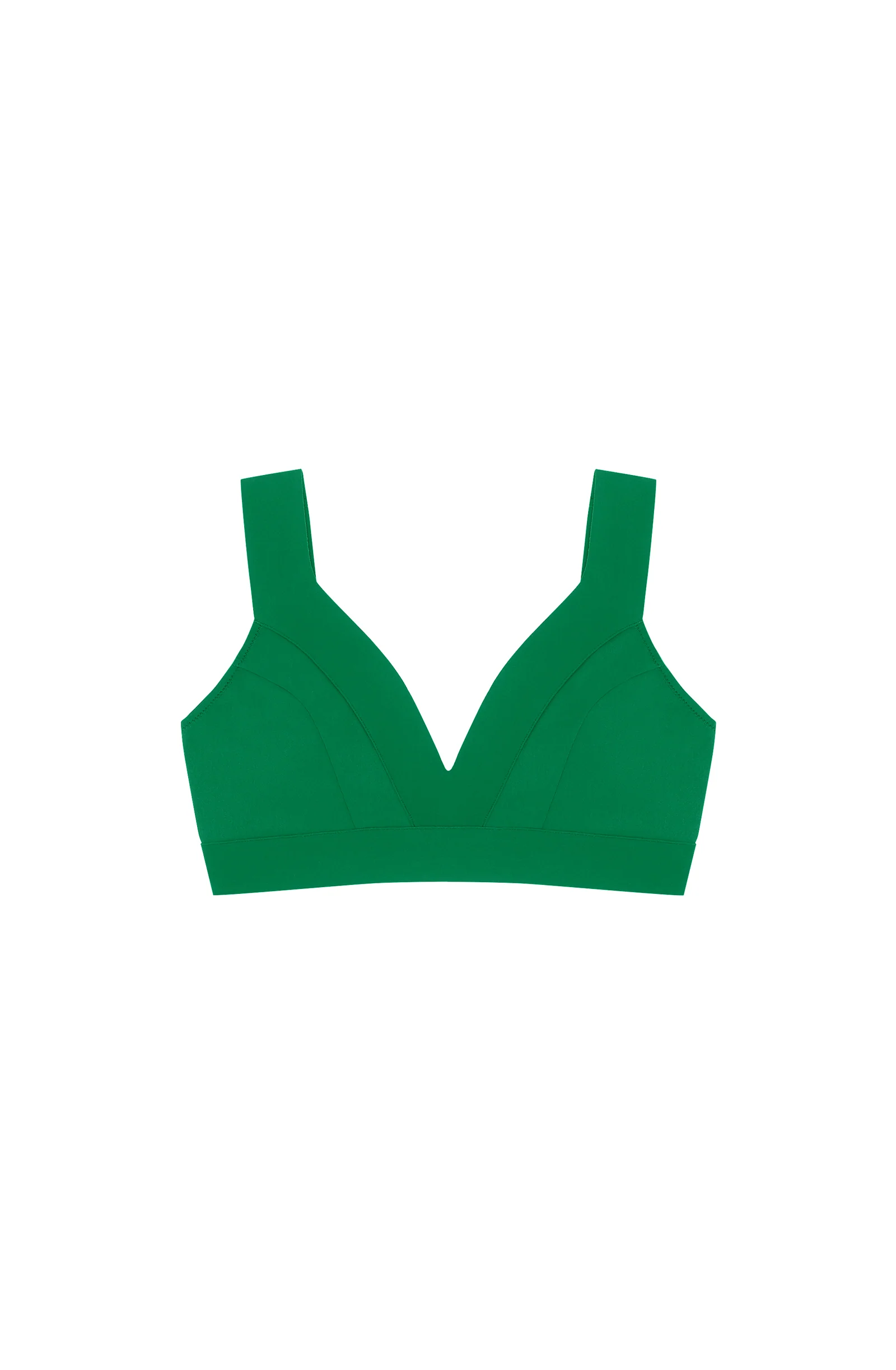 naomy Haut de maillot de bain brassière décolleté V jade Jade