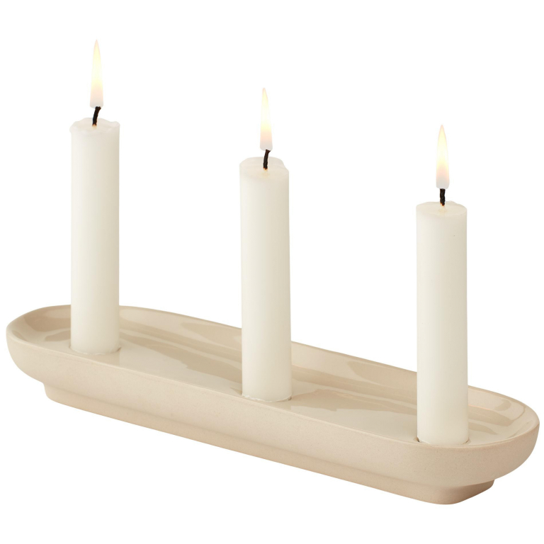 Bolia Forma 3 kandelaar beige