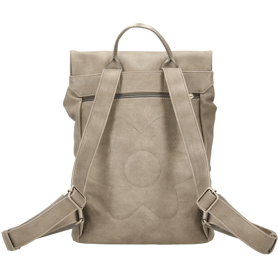 zwei Mademoiselle MR13 - Rucksack 37 cm nubuk-ink