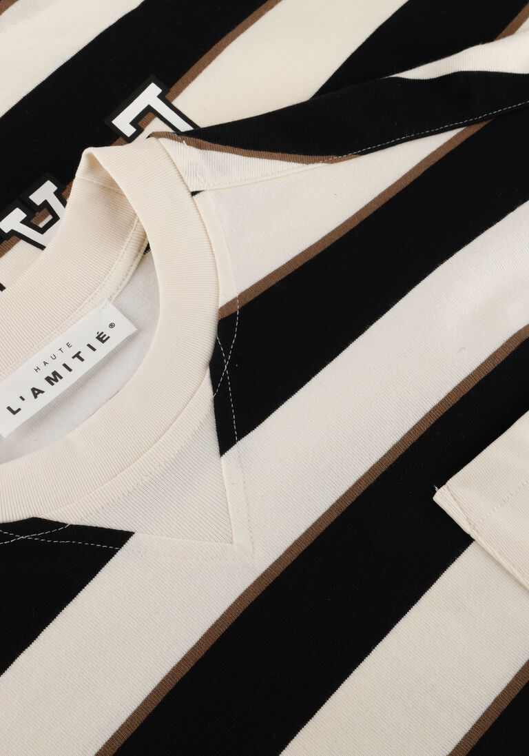 multi haute l'amitié top veronica stripe tee sweat