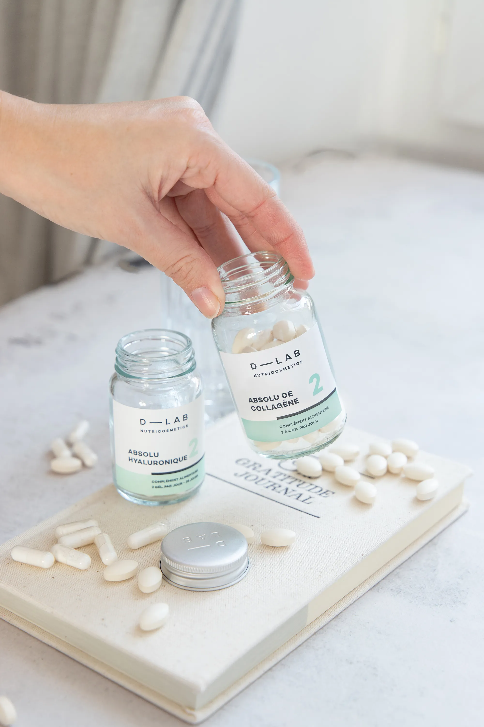 D-LAB Nutricosmetics Compléments alimentaires duo Nutrition-Absolue