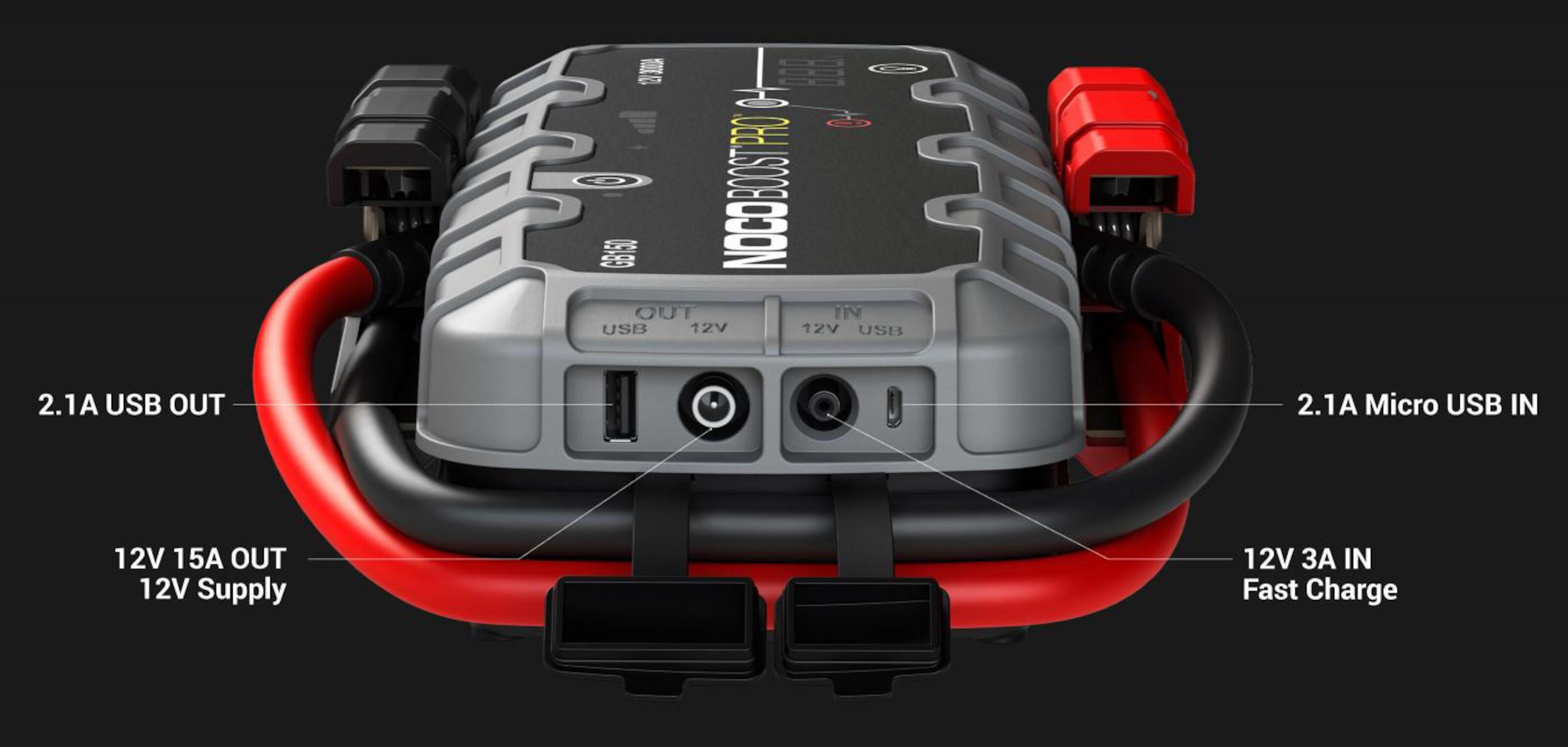 Noco Boost Plus GB150 Starthjelp for bil