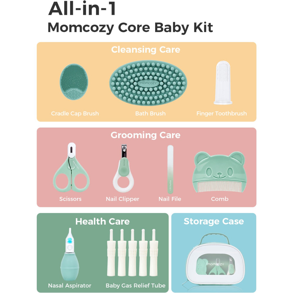 Køb Momcozy All-in-1 Core Baby Kit