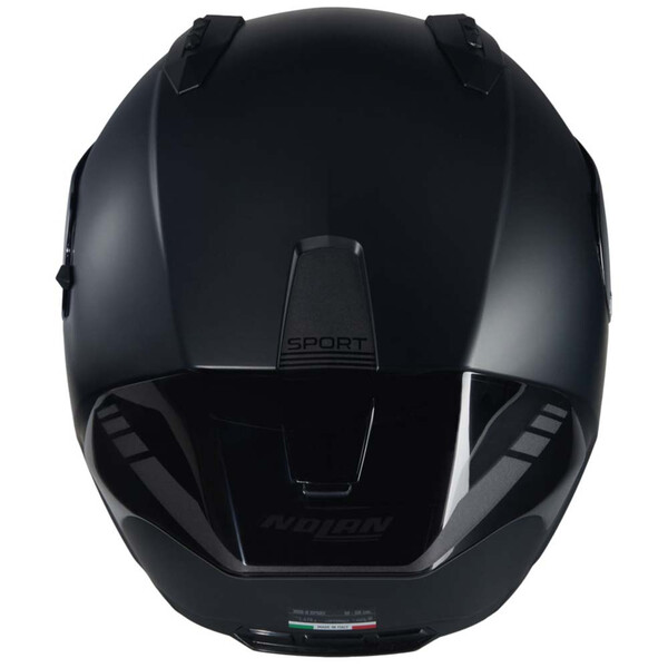 Nolan - Casque N60-6 Sport Argento Noir Mat / Argent