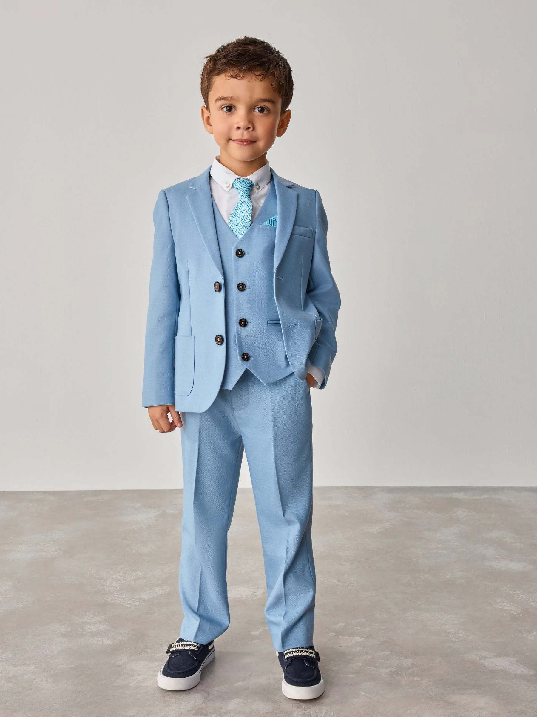 Normaal blauw - Baker By Ted Baker kostuumjasje
