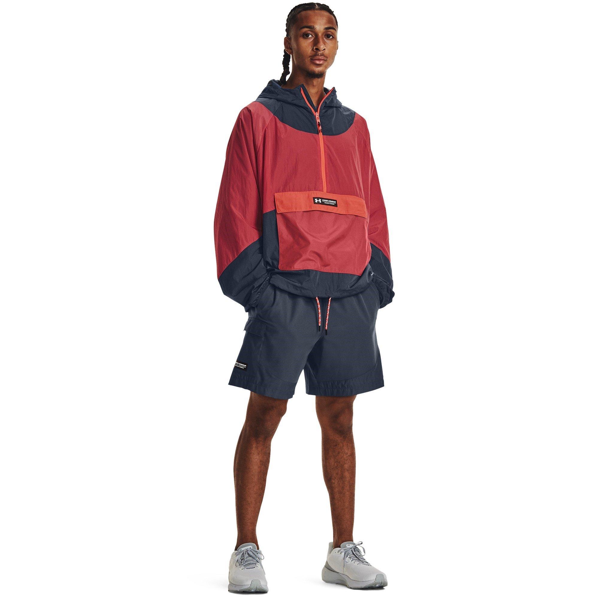 Under Armour Under Armour Ua Rush Woven 1/2 Zip Anorak Tracksuit Top Mens