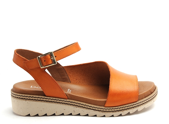 Dorking nu pieds plats femme d8771 tx orange