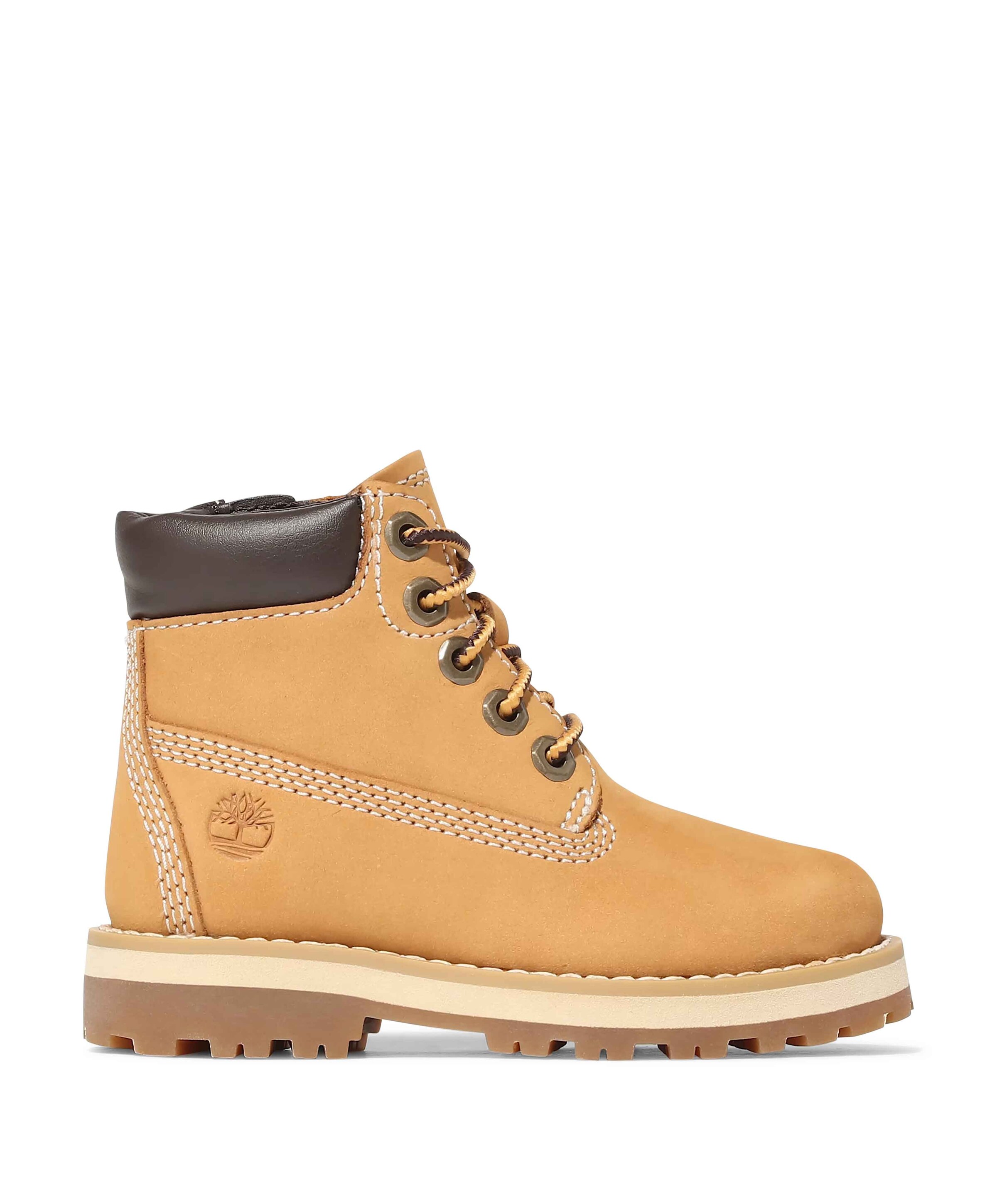 Timberland Courma Kid MID LACE UP BOOT jongens veterschoenen bruin