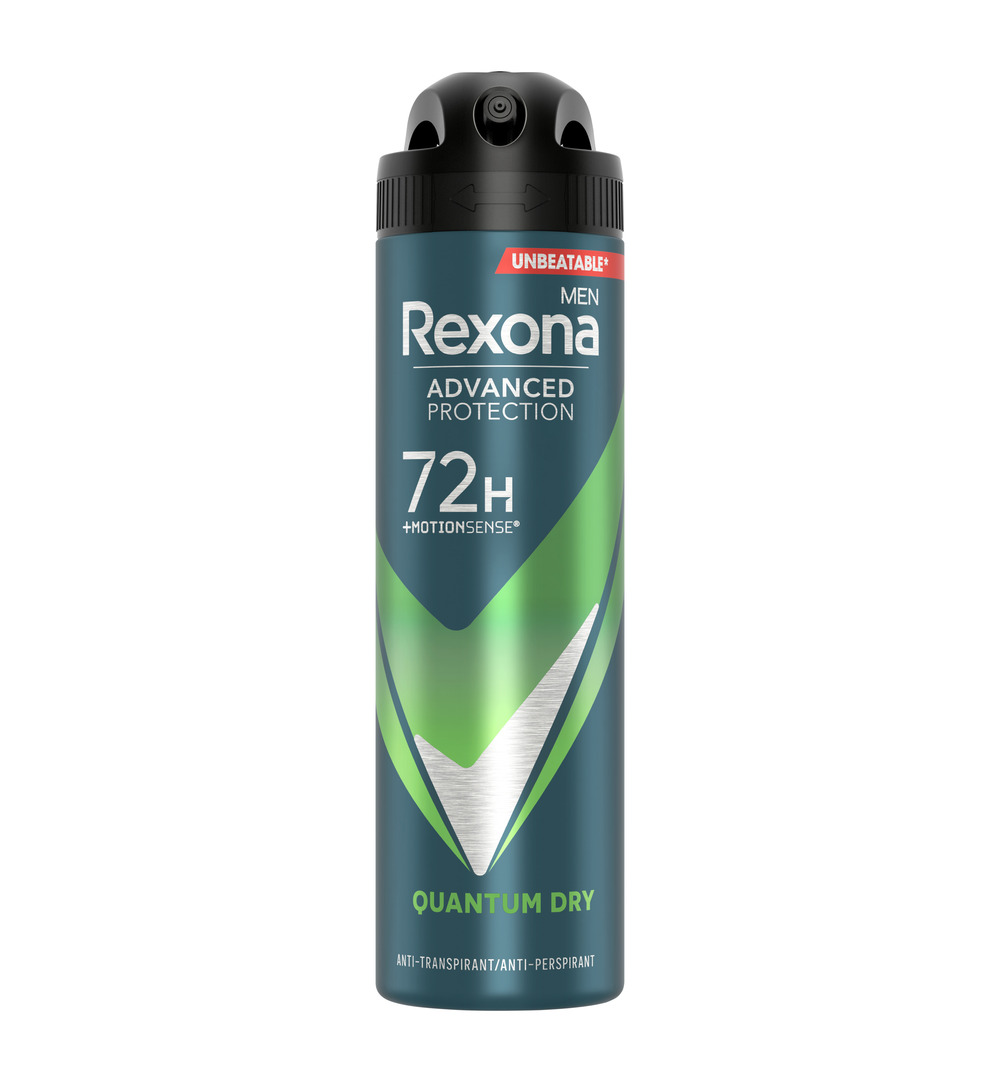 Rexona Deodorant spray men quantum (150 ml)