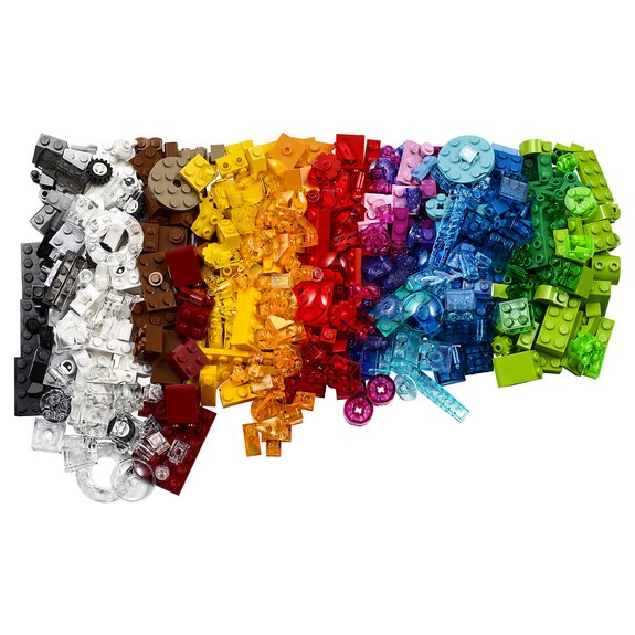 Briques transparentes créatives LEGO Classic 11013