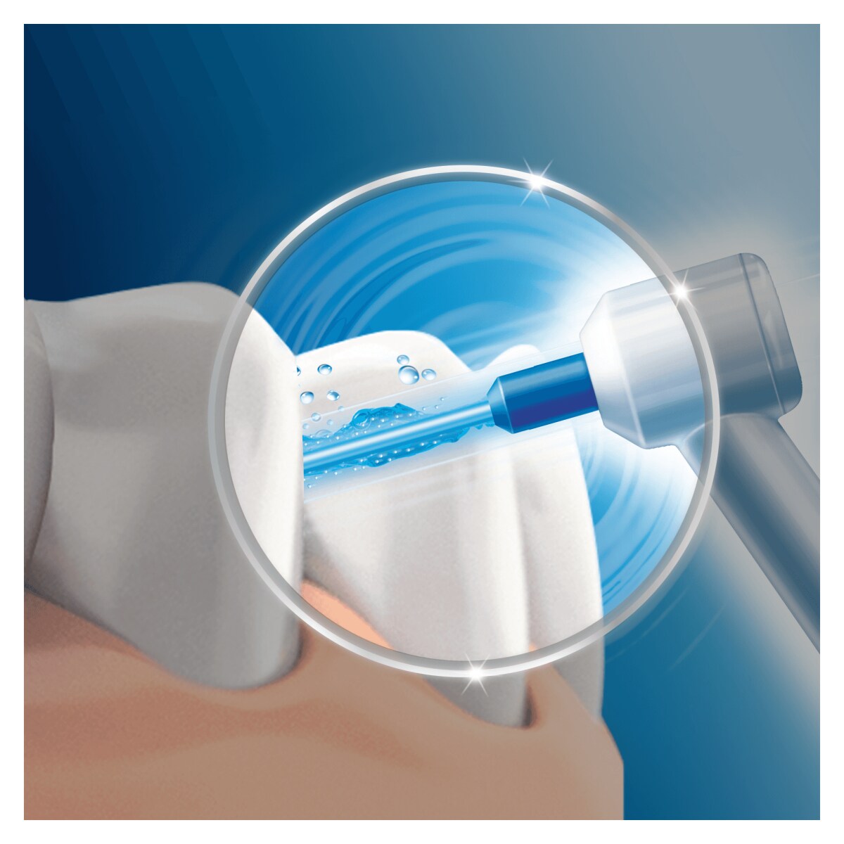 Oral-B WaterJet ED15A-4 Aufsteckdüsen / Ersatzdüsen, 4 Stück