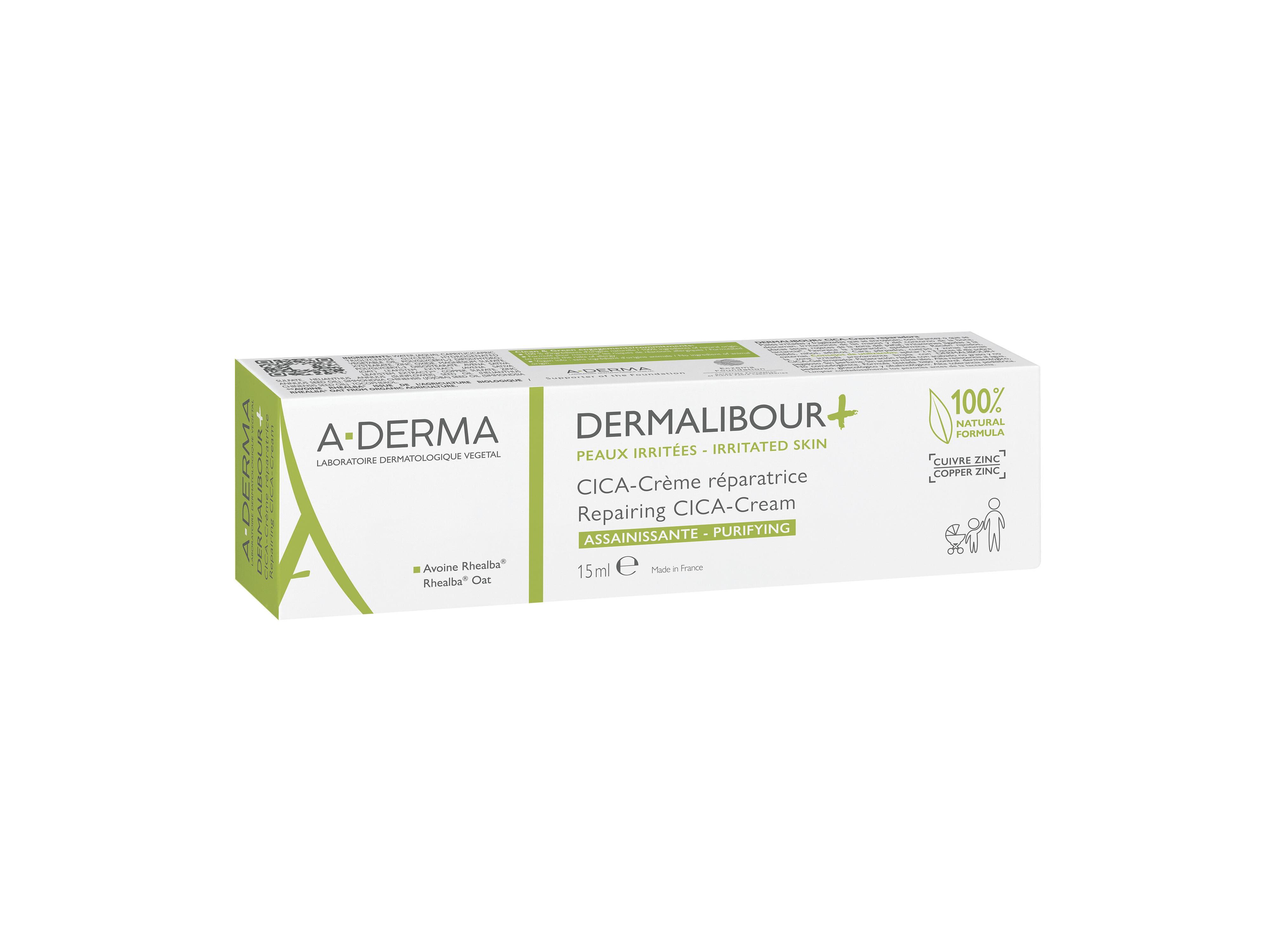 CREME REPARADOR A-DERMA CICA DERMALIBOUR 15ML