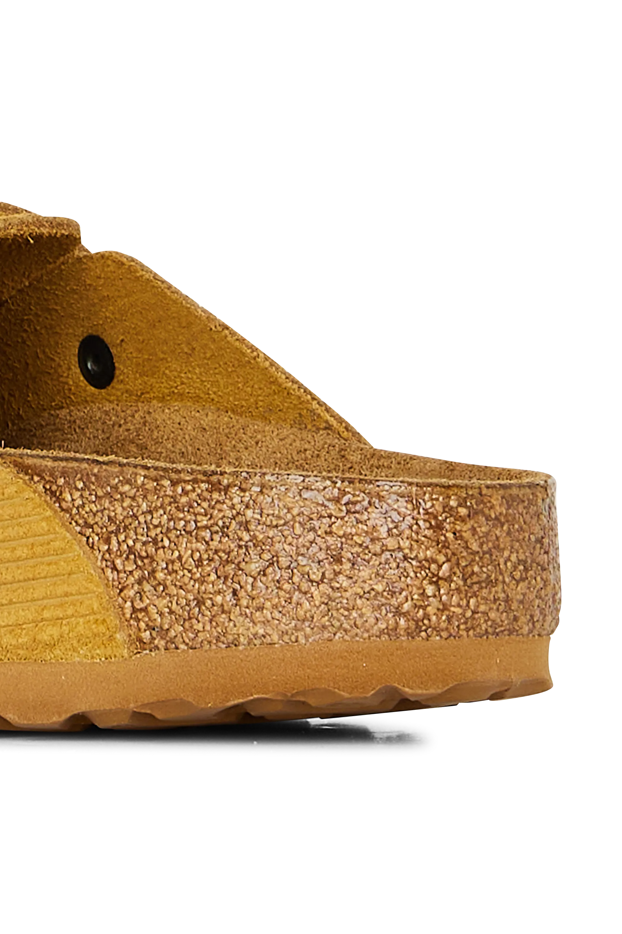 BIRKENSTOCK Mules Boston VL Corduroy Cork Brown Marron